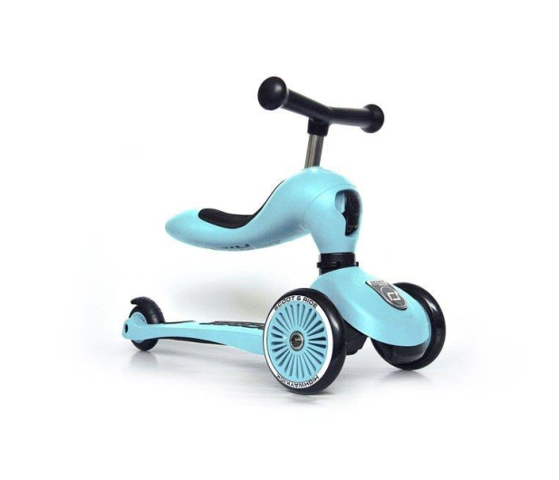 Scoot & Ride Highwaykick 1 Jeździk i hulajnoga 2w1 Blueberry - 573304 - zdjęcie 4
